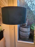 Petrol Blauwe Lampenkap velours - 55cm, Hotel chiques, Ophalen of Verzenden, Zo goed als nieuw, Minder dan 100 cm