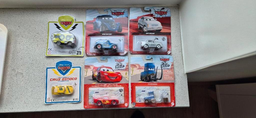 Disney Pixar Cars setje (6 stuks), Kinderen en Baby's, Speelgoed | Speelgoedvoertuigen, Ophalen of Verzenden, Nieuw