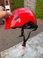 Abus kinderhelm / fietshelm rood 50-55cm, Ophalen of Verzenden, Zo goed als nieuw