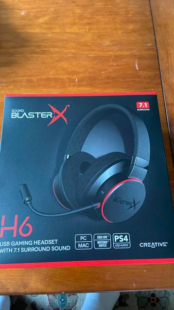 Creative Labs Sound BlasterX H6 minimaal afnamen 40stuks beschikbaar voor biedingen