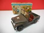 TEKNO JEEP MILITAIR 814, Ophalen of Verzenden, Zo goed als nieuw, Bus of Vrachtwagen, Tekno