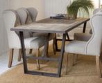 Riviera Maison eettafel 90x220 cm, Huis en Inrichting, Tafels | Eettafels, Ophalen, Gebruikt, Rechthoekig, 50 tot 100 cm