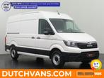 MAN TGE 2.0TDI 140PK DSG Automaat | Airco | Cruise | 3-Perso, Auto's, Bestelauto's, Stof, Gebruikt, Wit, Diesel