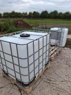 Te koop: ibc krat op pallet met of zonder plastic container, Doe-het-zelf en Verbouw, Kratten en Dozen, 100 cm of meer, 60 cm of meer