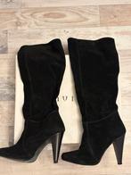 Prachtige Invito suede echt leer laarzen, maat 37, Hoge laarzen, Zwart, Ophalen of Verzenden, Zo goed als nieuw