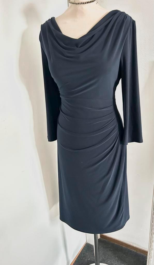 Prachtige jurk Apriori maat L, Kleding | Dames, Jurken, Zo goed als nieuw, Maat 42/44 (L), Blauw, Knielengte, Ophalen of Verzenden