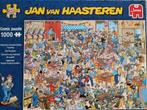 Jan van Haasteren 1000 NK Puzzelen 1 stukje weggewaaid -:), Ophalen of Verzenden, 500 t/m 1500 stukjes, Legpuzzel, Zo goed als nieuw