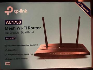 TP Link AC1750 Mesh wifi router Full Gigabit en dual band beschikbaar voor biedingen