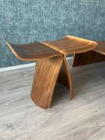 Set Butterfly stool en salontafel, Minder dan 50 cm, Gebruikt, Rechthoekig, Ophalen of Verzenden