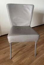 4 leren eetkamerstoelen, Huis en Inrichting, Stoelen, Ophalen, Gebruikt, Leer, Vier