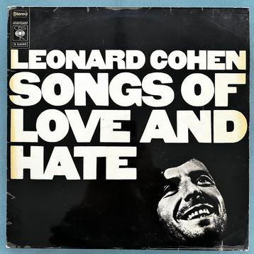 Leonard Cohen - Songs Of Love And Hate, LP