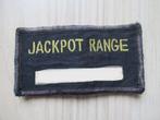 Nametag Royal Netherlands Air Force Jackpot Range, Verzamelen, Embleem of Badge, Nederland, Luchtmacht, Verzenden
