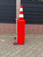 20 pionen/vekeerskegel inclusief transport kar, Minder dan 60 liter, Ophalen, Nieuw, Transportkar
