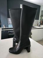 Unisa Hoge Laarzen Maat 40 - Smalle Schacht - ZGAN!, Hoge laarzen, Zwart, Ophalen of Verzenden, Zo goed als nieuw