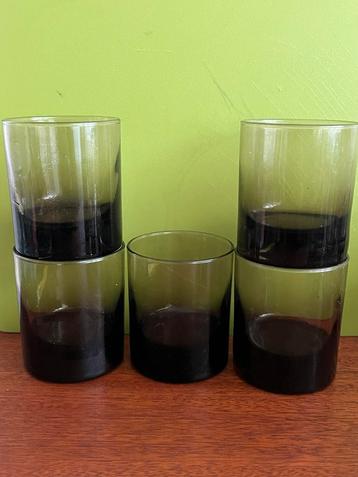 5 Arcoroc Whiskey Glazen - Rookglas beschikbaar voor biedingen