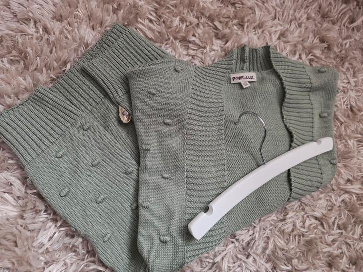 Pomp de Lux Vest Nieuw 122 128, Kinderen en Baby's, Kinderkleding | Maat 122, Nieuw, Meisje, Trui of Vest, Verzenden