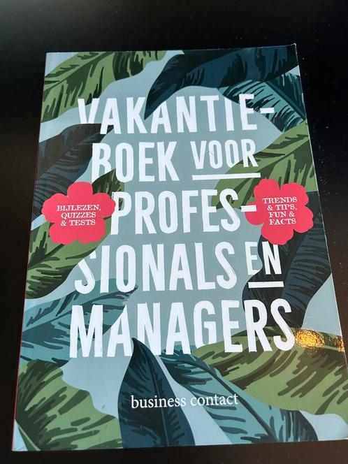 . (red.) - Vakantieboek voor professionals en managers, Boeken, Overige Boeken, Zo goed als nieuw, Verzenden