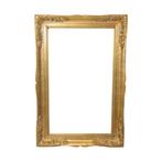 Grote Vergulde Barok Lijst XL Kader Schilderij Klassiek 123x, Ophalen, Gebruikt, 75 tot 100 cm, 75 cm of meer