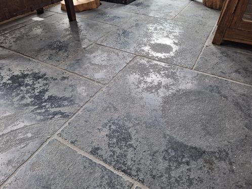 landelijke dallenvloer Castle Stone Black € 29,95 m2, Doe-het-zelf en Verbouw, Tegels, Nieuw, Vloertegels, Keramiek, 60 cm of meer