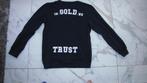 152 IN GOLD WE TRUST blauw, Ophalen of Verzenden, Zo goed als nieuw, Jongen, Trui of Vest