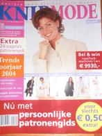 Knipmode maart 2004 mannencolbert, paardrijbroek, Ophalen of Verzenden, Zo goed als nieuw, Vrouw, Knipmode