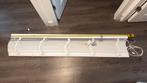 Houten jaloezieën 152,5cm breed, Ophalen, Gebruikt, 100 tot 150 cm, Wit