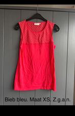 Bien bleu top maat XS, Kleding | Dames, Ophalen of Verzenden, Zo goed als nieuw, Zonder mouw, Maat 34 (XS) of kleiner