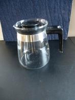 glazen koffiekan met deksel en handvat, Huis en Inrichting, Keuken | Keukenbenodigdheden, Ophalen of Verzenden, Zo goed als nieuw