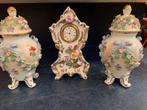 Saksisch dresden porselin set 15 cm gesigneerd, Ophalen of Verzenden