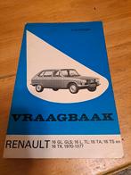 Renault 16 vraagbaak, Ophalen of Verzenden