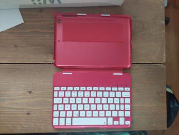 Rode hoes met toetsenbord voor ipad mini 1 en 2