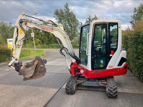 Takeuchi TB 225 Extra minigraver | BJ 2021 | 2250 uren |, Zakelijke goederen, Machines en Bouw | Kranen en Graafmachines, Graafmachine