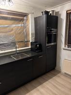 Keuken, Huis en Inrichting, Keuken | Complete keukens, Ophalen, Gebruikt, Zwart, Graniet of Steen