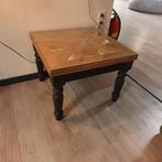 Bijzettafel acacia + glas (Uitverkoop)