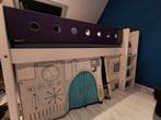 Flexa Halfhoogslaper 90x200 - Om te bouwen!, Ophalen, 85 tot 100 cm, Gebruikt, Hoogslaper of Stapelbed