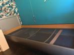 Antraciet bed, 220 lang, Ophalen, Gebruikt, 90 cm, Eenpersoons