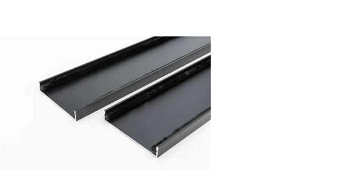 ✅ U-profiel voor tegen de staanders tbv glazen schuifwand, Tuin en Terras, Overkappingen, Nieuw, Overige typen, Ophalen