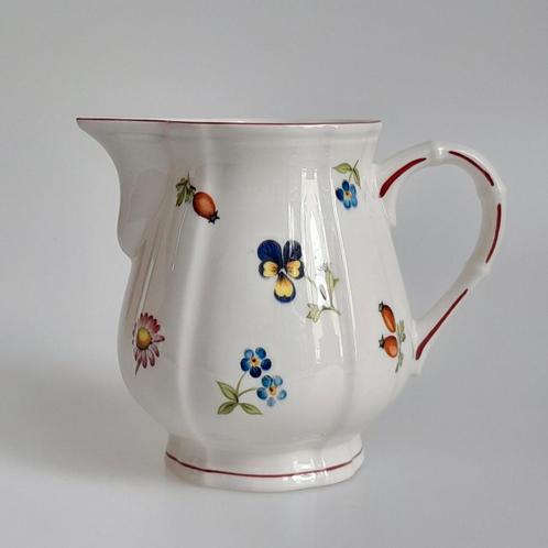 Villeroy & Boch Petite Fleur roomkan / melkkan - bloemen, Huis en Inrichting, Keuken | Servies, Gebruikt, Overige typen, Overige stijlen