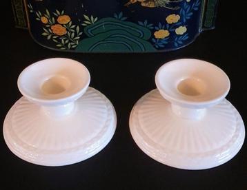 Wedgwood Edme Kandelaars set van twee beschikbaar voor biedingen