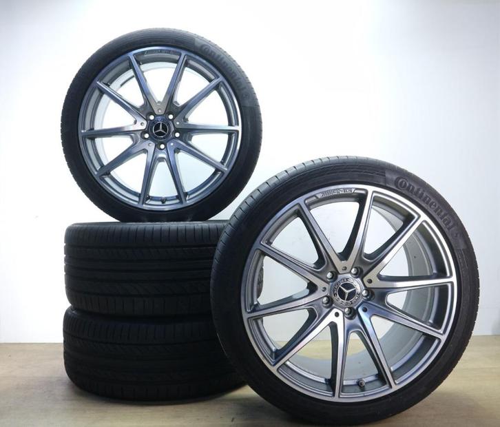 Mercedes AMG velgen 20 inch S-klasse w222 zomerbanden 5x112, Auto-onderdelen, Banden en Velgen, Banden en Velgen, Zomerbanden