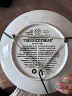 Decoratief Bord 'The Grizzly Bear' 1988, Ophalen of Verzenden
