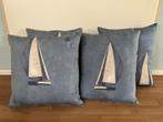 Kussens voor boot of camper met nautisch dessin, Watersport en Boten, Ophalen of Verzenden, Nieuw