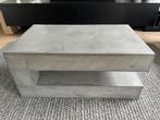 Salontafel in Betonlook 100x60x45cm, Huis en Inrichting, Tafels | Salontafels, Ophalen, 50 tot 100 cm, Zo goed als nieuw, Metaal