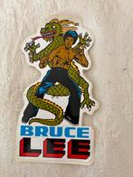 Bruce Lee Sticker - Vintage Stijl, Ophalen of Verzenden, Gebruikt, Film, Tv of Omroep