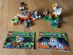 Lego Minecraft set 21140 + 21145, Ophalen of Verzenden, Gebruikt, Complete set, Lego