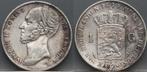 Schaarse 1 gulden 1849 Willem 2 - netjes!, 1 gulden, Verzenden, Zilver, Losse munt