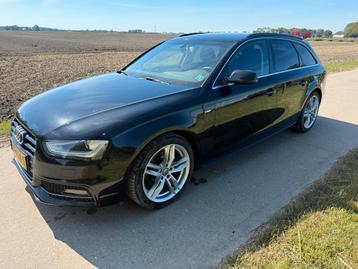 Audi A4 2.0 TDI 110KW Avant Multitr. 2014 Zwart beschikbaar voor biedingen