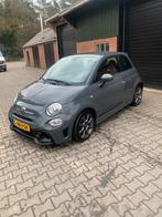 Fiat 500 1.4 T-jet Abarth 595 107KW 2018 Grijs, Auto's, Voorwielaandrijving, Stof, Zwart, 1010 kg