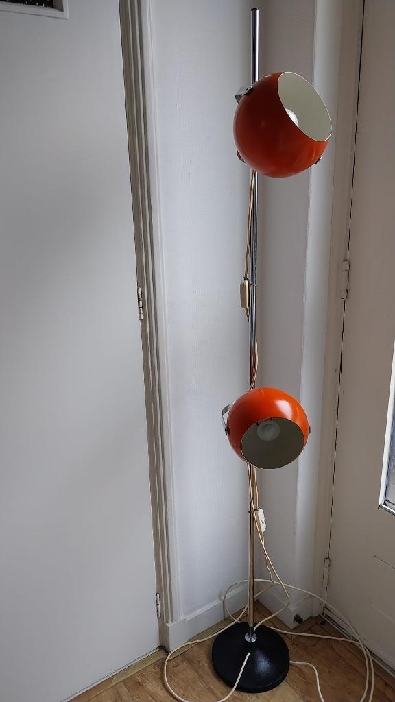 lampen, Huis en Inrichting, Lampen | Hanglampen, Gebruikt, 75 cm of meer, Metaal, Ophalen