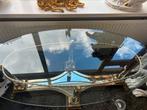 Vania versace tafel salon messing goud, Huis en Inrichting, Tafels | Salontafels, Ophalen, Gebruikt, 50 tot 100 cm, 100 tot 150 cm